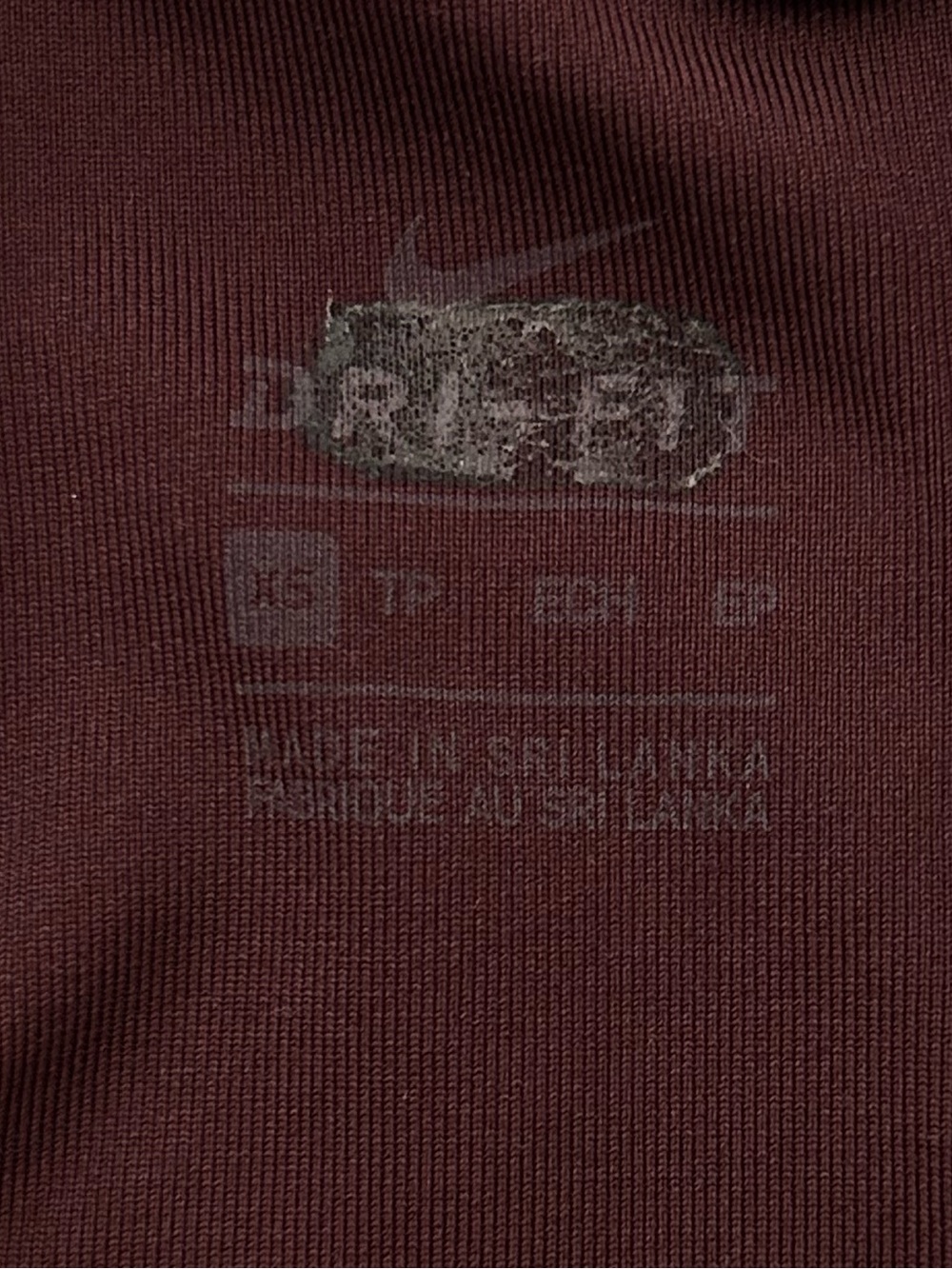 Nike maroon sports bra xs - Picture 5 of 11